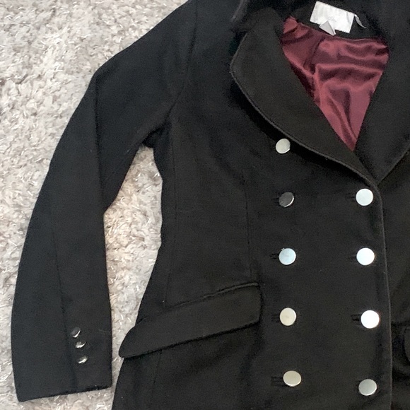 H&M Military-style Double-breasted Trench Coat - Picture 2 of 15